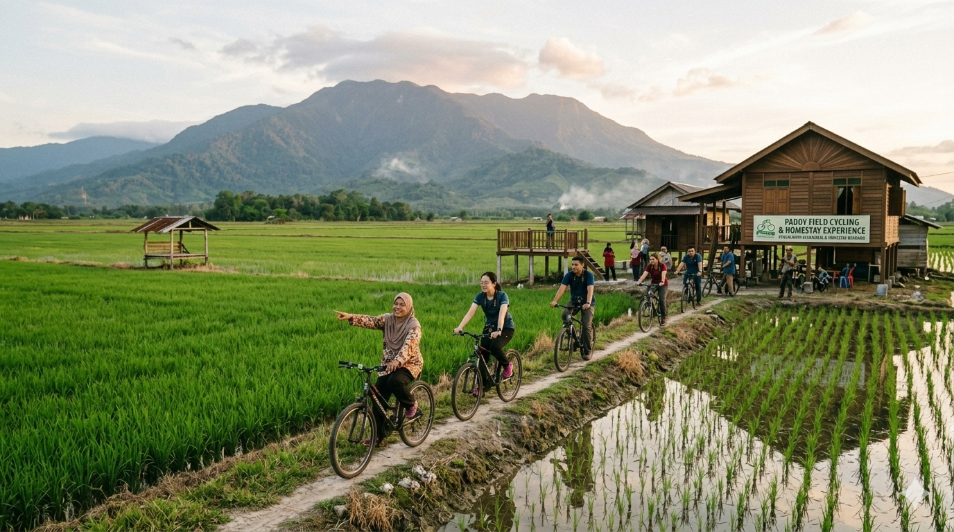 Paddy Field Cycling &amp;amp; Homestay Experience